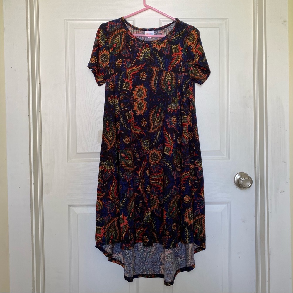 LulaRoe Sunflower High Low Sun Dress
